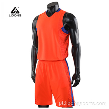 Vestuário de basquete de basquete de moda de alta qualidade